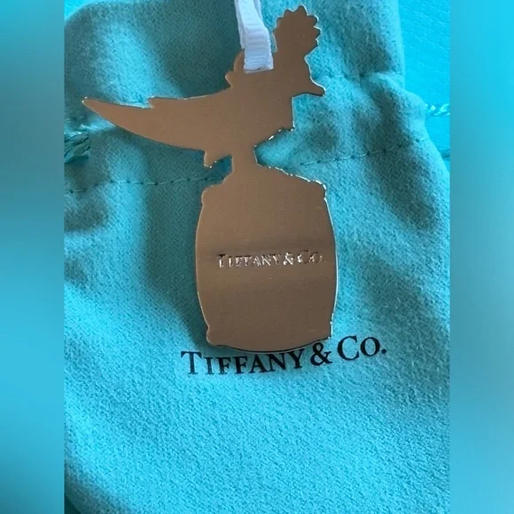 🩵Tiffany & Co Bird on a Rock Charm Ornament NEW MINT condition🩵 - Picture 5 of 5